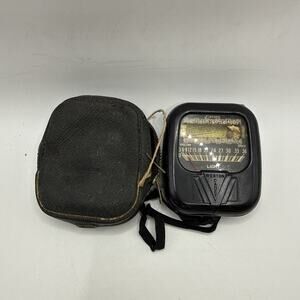 Vintage Weston Master II Camera Flash Light Universal Exposure Meter - As Is